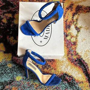 Steve Madden Vibrant Blue Heels